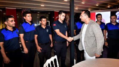 Bornova Belediye Başkanı Ömer Eşki, Zabıta Teşkilatı’nın 199. kuruluş yıl