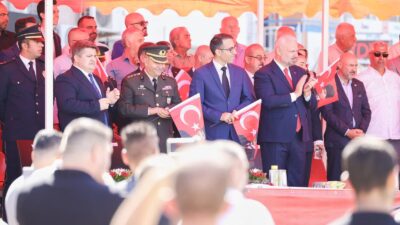 İzmir'in ve Menemen'in kurtuluşunun 103. yıl dönümü, Menemen Cumhuriyet Meydanı'nda