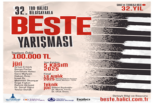 İzmir Büyükşehir Belediyesi’nin ev sahipliğinde düzenlenen 32. TBD-Halıcı Bilgisayarla Beste
