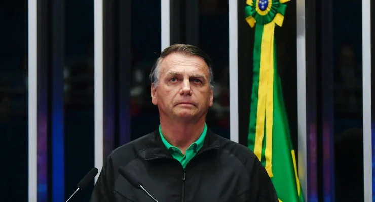 Eski Brezilya devlet başkanı Jair Bolsonaro’ya 2022 seçimlerini kaybettikten sonra