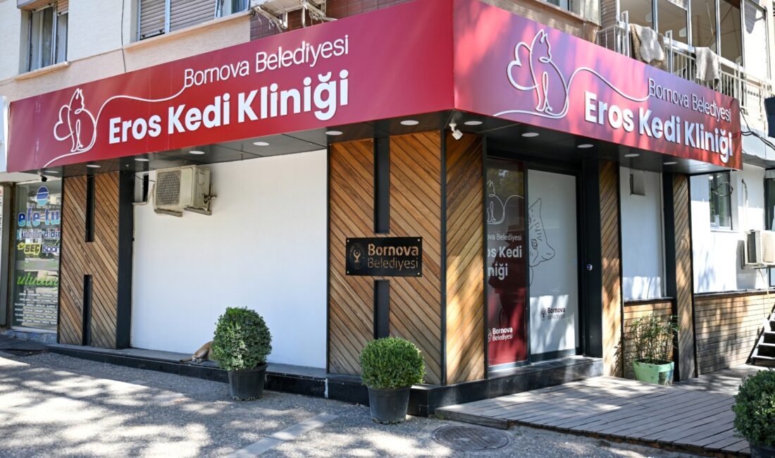 Bornova Belediyesi’nin hizmete açtığı Eros Kedi Kliniği, modern altyapısı ve