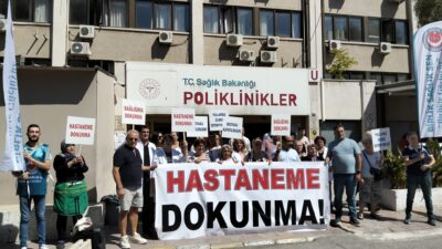 Bozyaka Eğitim ve Araştırma Hastanesi’nin kapanma sürecine girileceği iddiaları üzerine