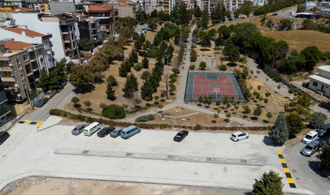 Buca Belediyesi atıl alanları dönüştürerek kente yeni otoparklar ve nefes