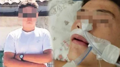 Çanakkale Biga'da lise öğrencisi bir çocuk, sınıf arkadaşı tarafından beyin