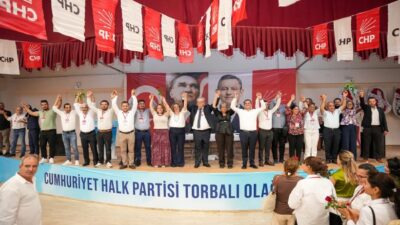 Kongrede tek aday olan İbrahim Özel CHP Torbalı ilçe başkanı