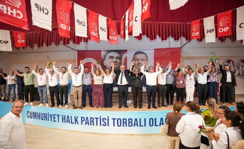 Kongrede tek aday olan İbrahim Özel CHP Torbalı ilçe başkanı