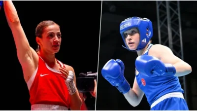 Dünya Boks Şampiyonası’nda kadınlarda Buse Naz Çakıroğlu’yla Büşra Işıldar, finalde