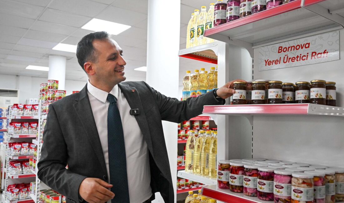 Bornova Belediyesi, 7 Kent Market şubesinde ihtiyaç sahibi 3.250 aileye