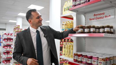 Bornova Belediyesi, 7 Kent Market şubesinde ihtiyaç sahibi 3.250 aileye