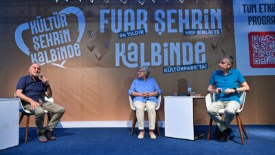 İzmir Enternasyonal Fuarı kapsamında düzenlenen Fuar Söyleşileri’nde iklim değişikliği ve