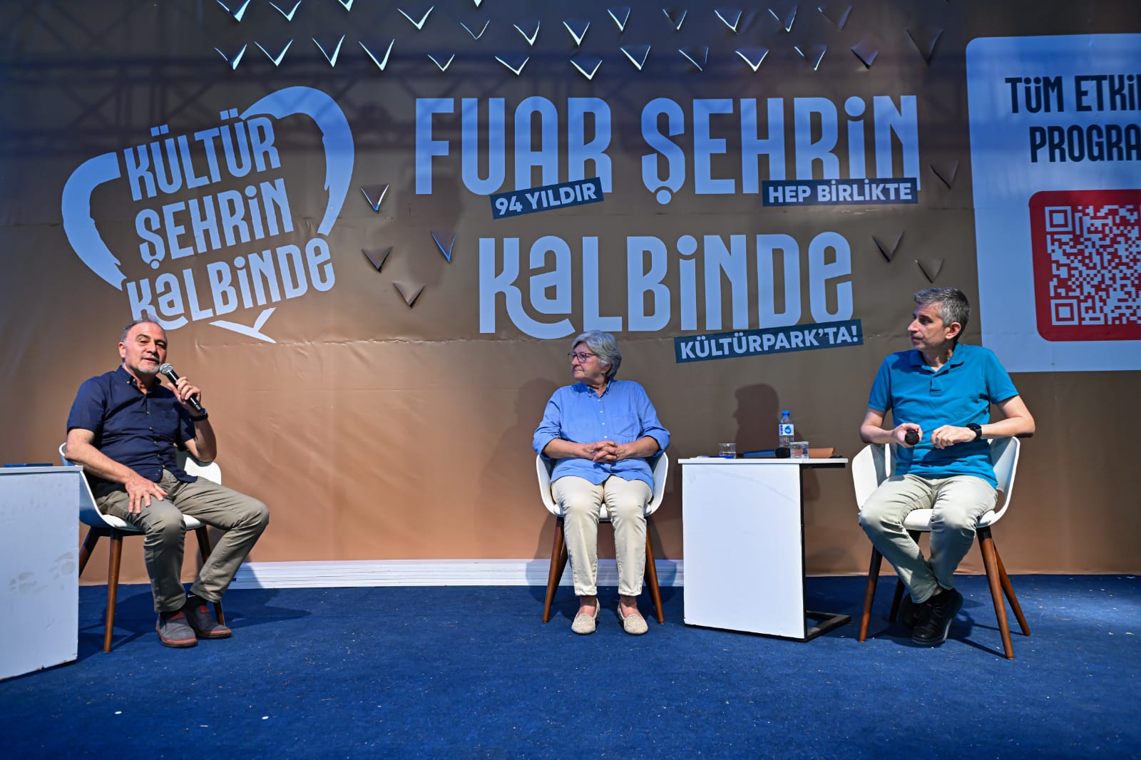 İzmir Enternasyonal Fuarı kapsamında düzenlenen Fuar Söyleşileri’nde iklim değişikliği ve
