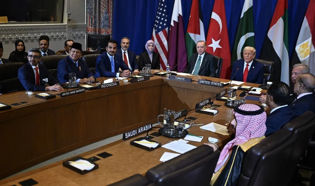 ABD Başkanı Trump'ın ev sahipliğinde Gazze konusundaki kritik toplantıda Orta