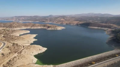 Kuraklık ve yağış azlığı, Gediz Nehri’ni kuruma noktasına getirdi. 1,3