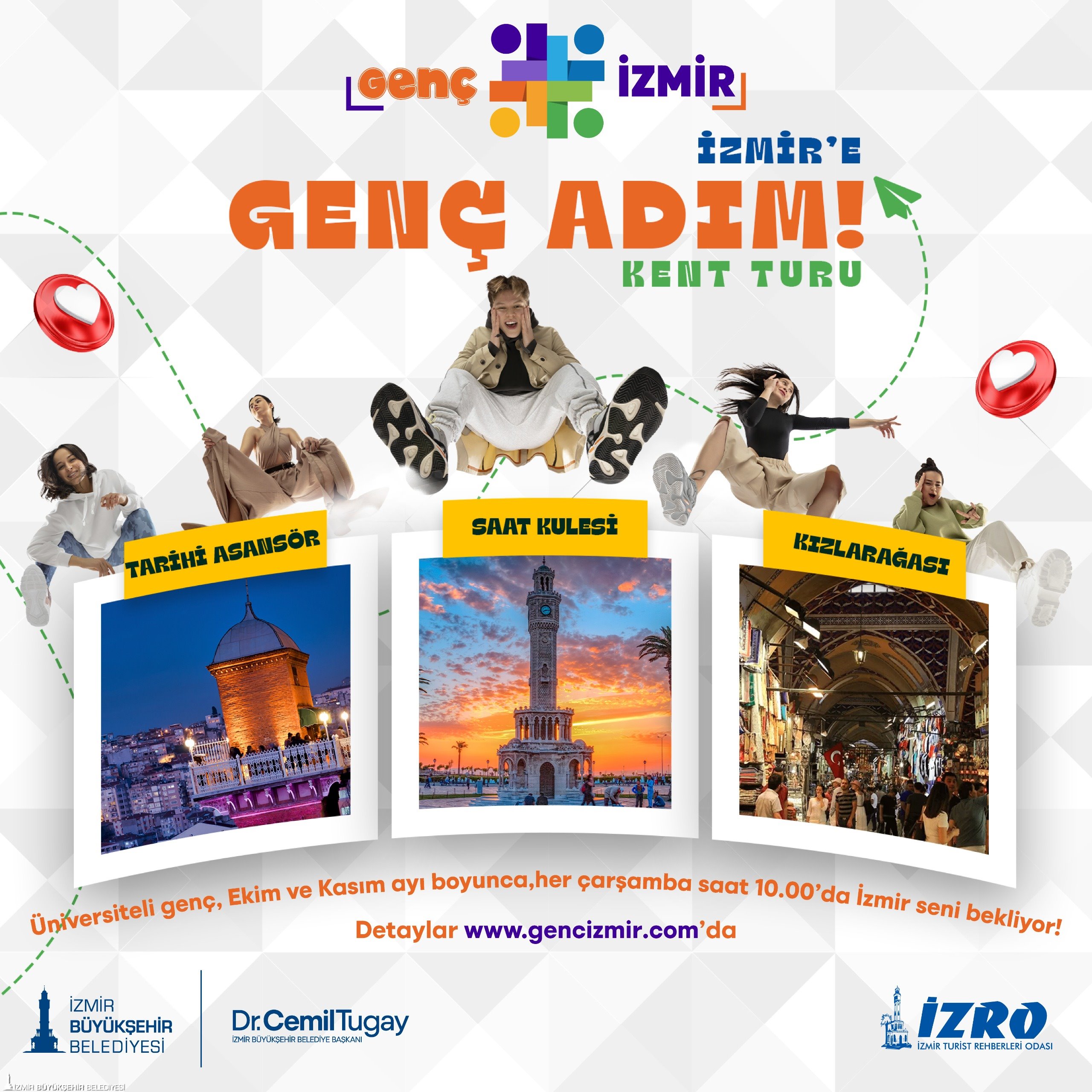 İzmir Büyükşehir Belediyesi, üniversite öğrencilerinin kenti daha yakından tanıması için