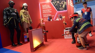 İzmir Büyükşehir Belediyesi İtfaiye Dairesi, 94. İzmir Enternasyonal Fuarı’nda sanal
