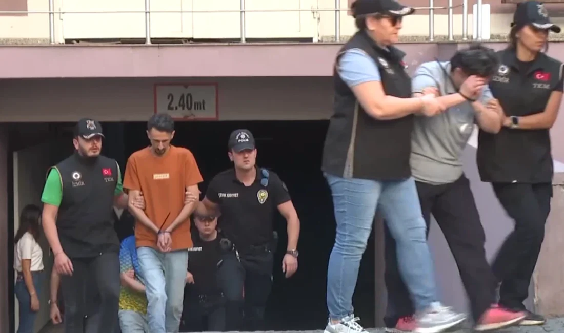 İzmir Balçova’da polis merkezine yönelik düzenlenen silahlı saldırının ardından yürütülen