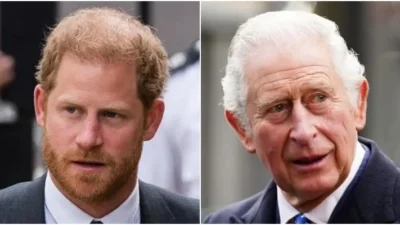 Prens Harry, yaklaşık 1,5 yıl aradan sonra babası Kral Charles’la
