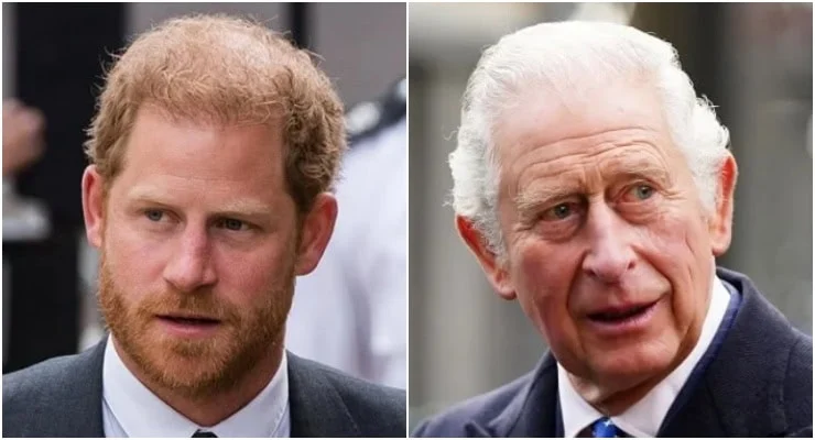 Prens Harry, yaklaşık 1,5 yıl aradan sonra babası Kral Charles’la