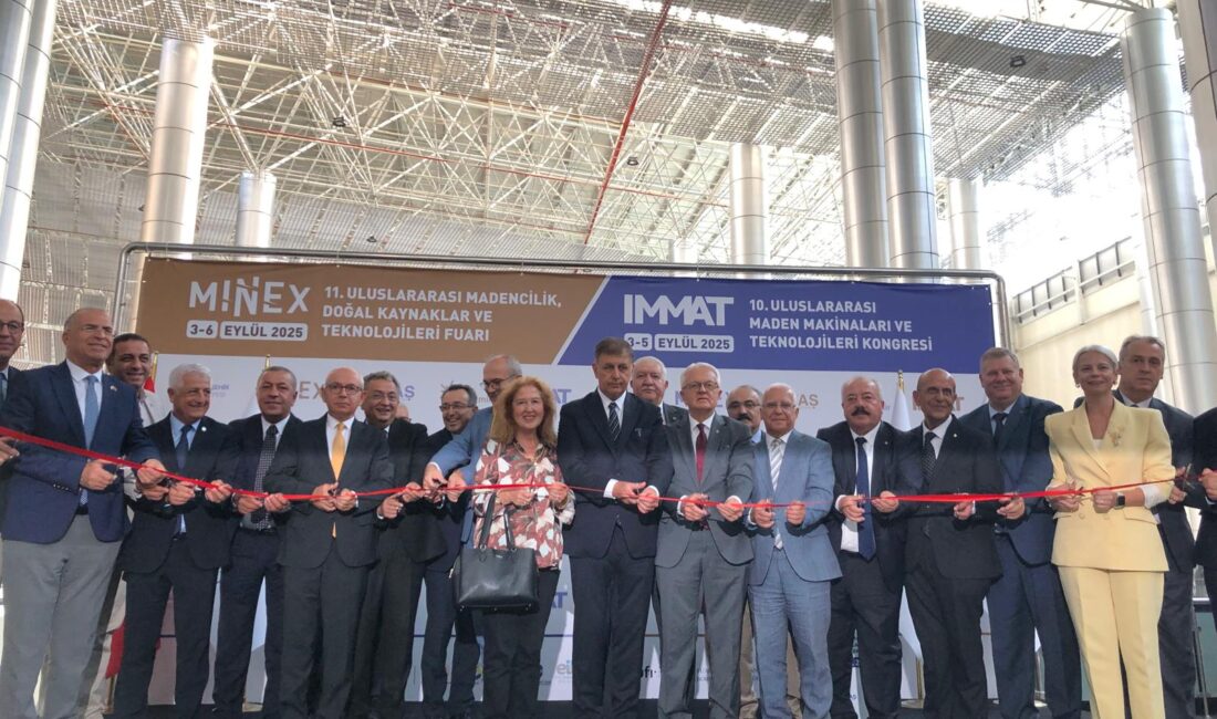 Uluslararası Madencilik, Doğal Kaynaklar ve Teknolojileri (MİNEX) Fuarı kapılarını açtı DEMOKRAT GÜNDEM-HABER MERKEZİ-YAĞMUR KIZILASLAN-İzmir Büyükşehir Belediyesi ev sahipliğinde İZFAŞ tarafından