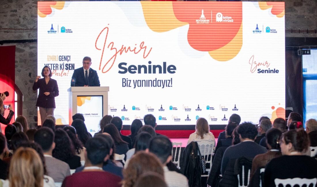İzmir Büyükşehir Belediyesi’nin Bilim Virüsü iş birliğiyle yürüttüğü “İzmir Seninle”