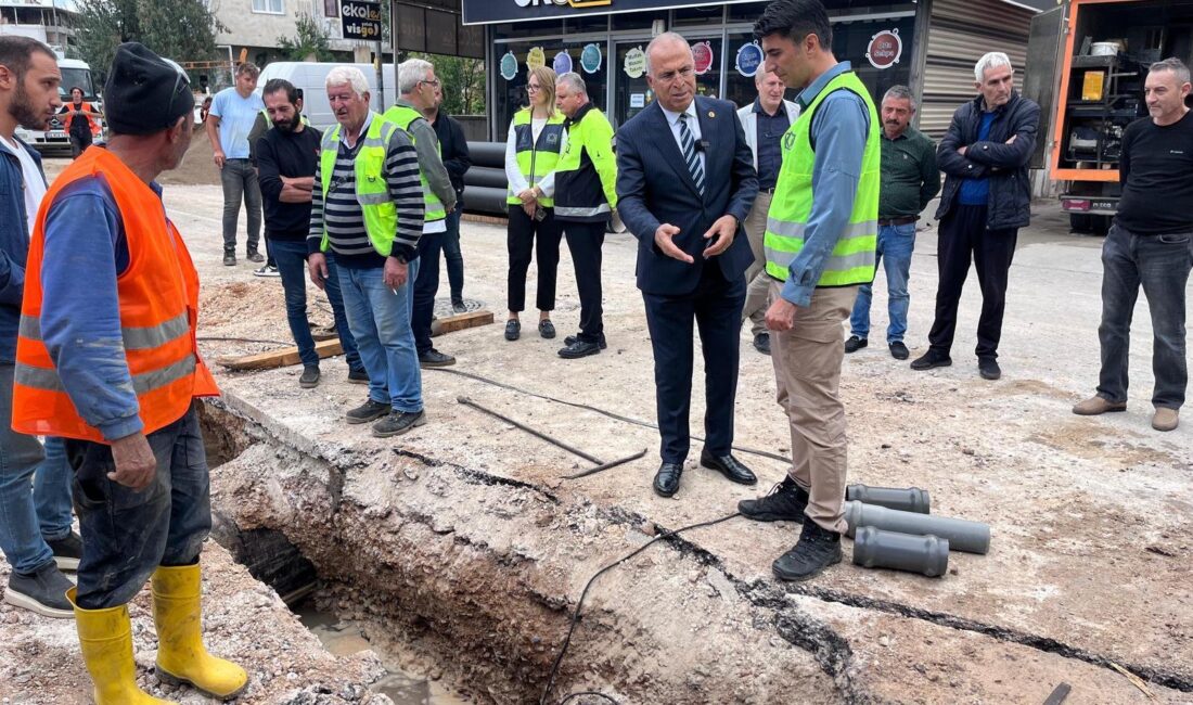 İzmir Büyükşehir Belediyesi İZSU Genel Müdürlüğü, Gaziemir’in Sarnıç Mahallesi’nde 205