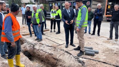 İzmir Büyükşehir Belediyesi İZSU Genel Müdürlüğü, Gaziemir’in Sarnıç Mahallesi’nde 205