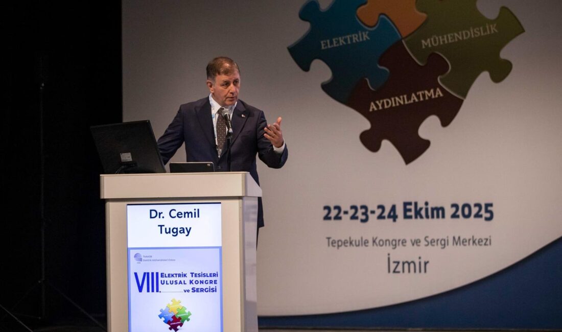 İzmir Büyükşehir Belediye Başkanı Dr. Cemil Tugay, TMMOB Elektrik Mühendisleri