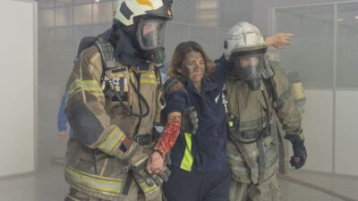 İzmir Büyükşehir Belediyesi afete hazırlık çalışmaları kapsamında, yüzlerce çalışanın bulunduğu