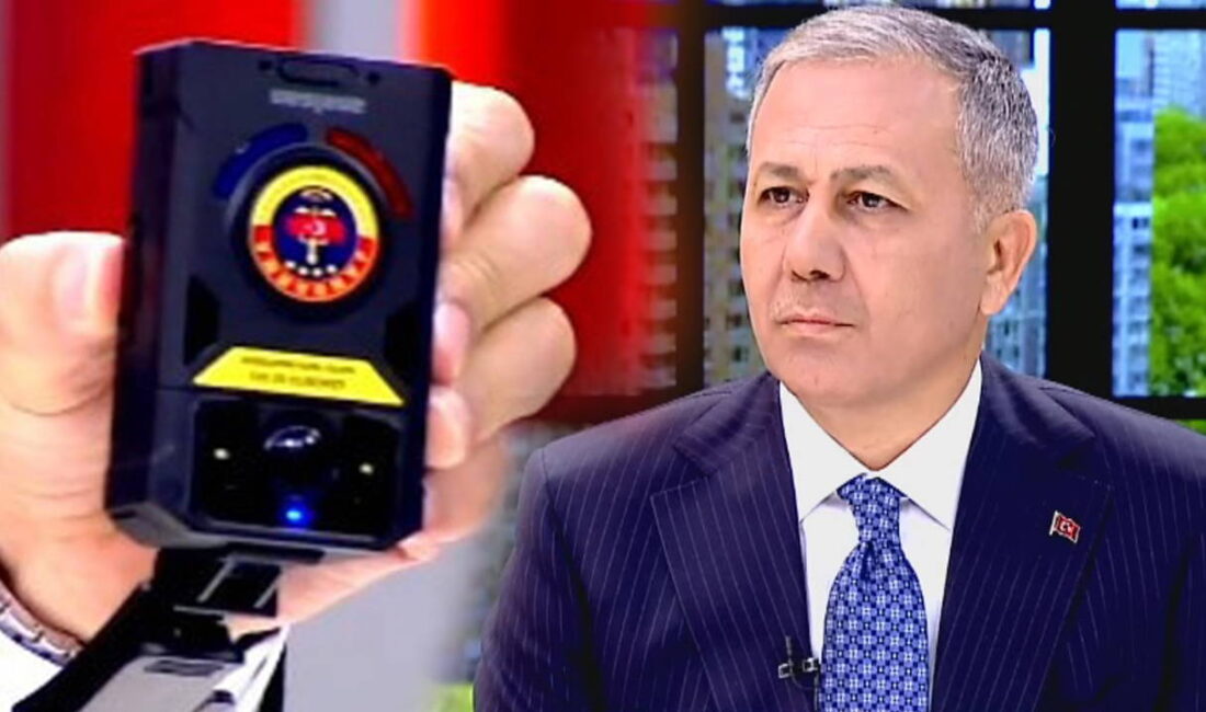 Yaka kamerasıyla trafikte yeni dönem İçişleri Bakanı Ali Yerlikaya, ASELSAN üretimi yaka kameralarının trafikte kanun