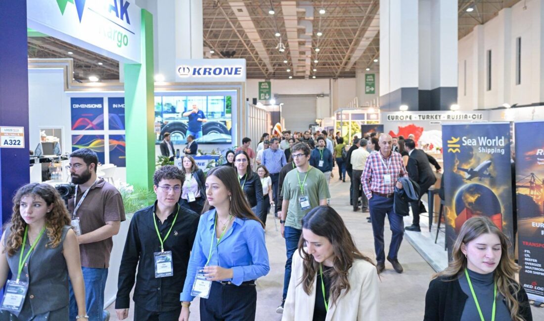 LOGISTECH 2025’te düzenlenen söyleşi ve ideathon etkinliğinde, gençler ve uzmanlar