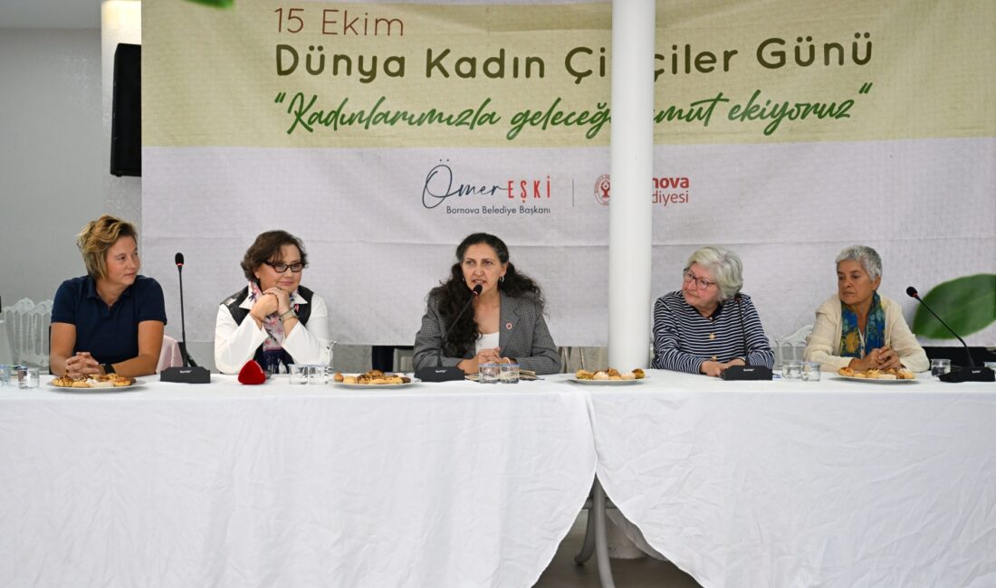 Bornova Belediyesi, 15 Ekim Dünya Kadın Çiftçiler Günü’nde “Kadınlarımızla geleceğe