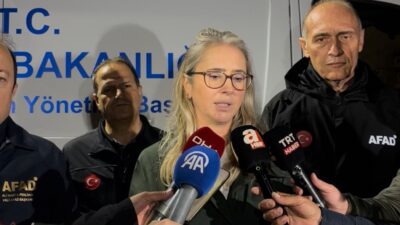 AK Parti İzmir Milletvekili Ceyda Bölünmez Çankırı, Foça’daki selde kaybolan