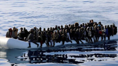 Bodrum’da kaçak göçmenleri taşıyan botun batmasının ardından yürütülen arama kurtarma