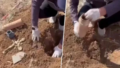 Ankara merkezli 5 şehirde düzenlenen operasyonda, kendilerini define bulucu olarak