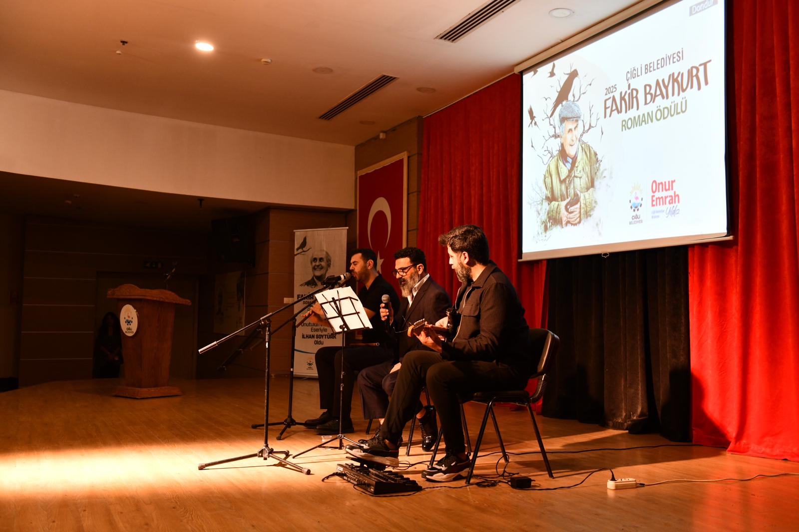 Çiğli Belediyesi tarafından düzenlenen Fakir Baykurt Roman Yarışması’nın bu yılki