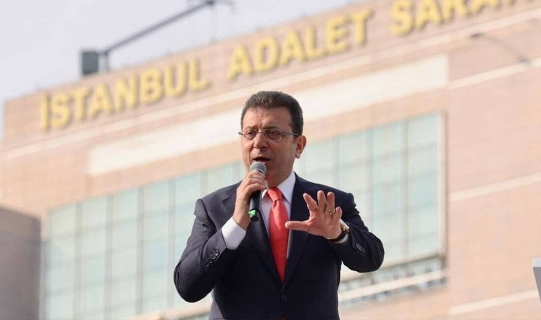 İmamoğlu, Çağlayan Adliyesi’nde ‘casusluk’ suçlamasıyla ifade verecek 7 aydır cezaevinde bulunan Ekrem İmamoğlu, “casusluk” soruşturması kapsamında bugün