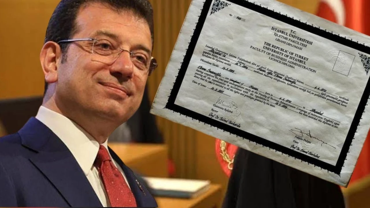İBB Başkanı ve CHP’nin tutuklu cumhurbaşkanı adayı Ekrem İmamoğlu’nun “resmi