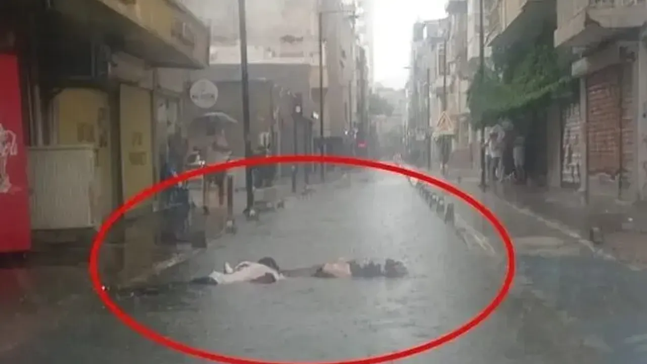 Alsancak’ta sağanak yağış sırasında elektrik akımına kapılarak yaşamını yitiren Özge