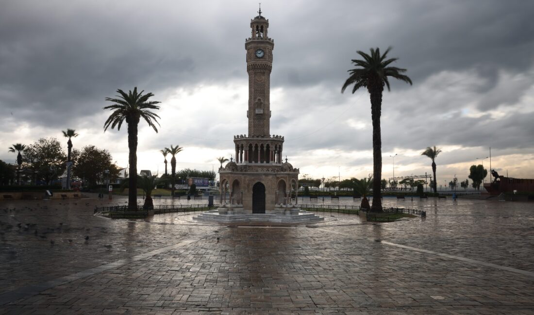 Meteoroloji Genel Müdürlüğü verilerine göre İzmir’in Dikili ilçesi 24 saatte