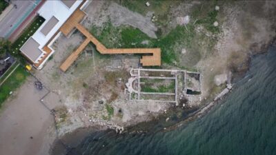 Bursa’nın İznik ilçesinde göl kıyısındaki bazilika, Katoliklerin ruhani lideri ve