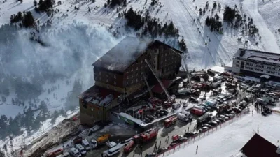 36'sı çocuk 78 kişinin can verdiği Kartalkaya'daki Grand Karta Otel