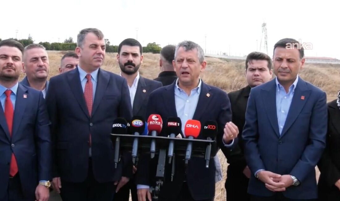 CHP Genel Başkanı Özgür Özel, Silivri Cezaevi ziyareti sonrası sert