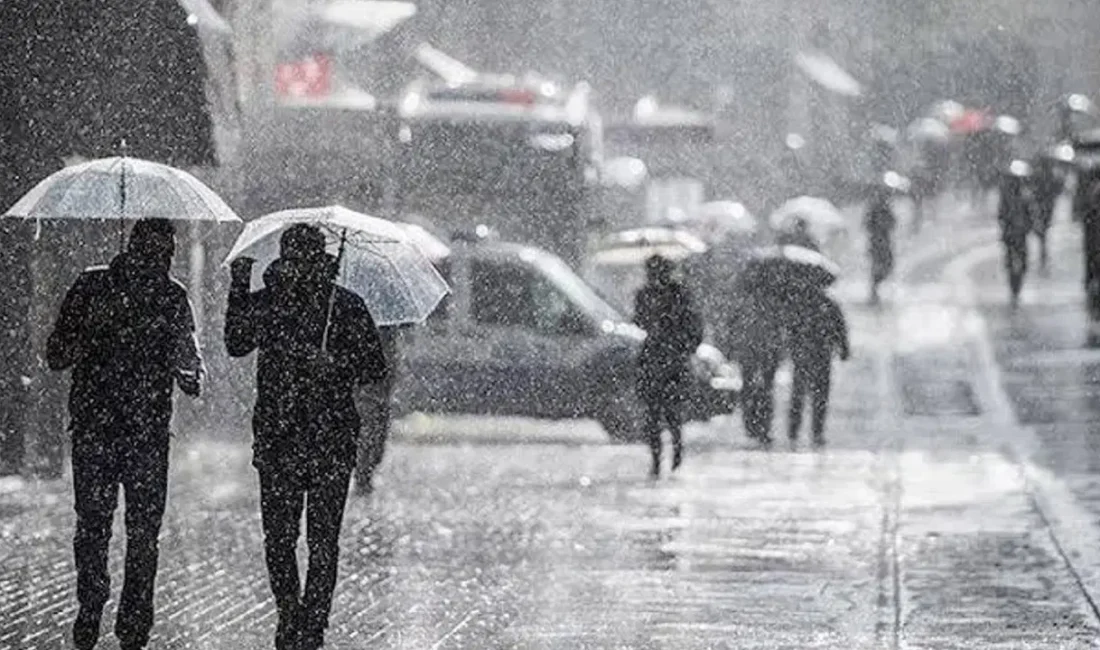 Meteoroloji Genel Müdürlüğü, 14 Ekim Salı günü Marmara’nın kuzeydoğusu, Batı