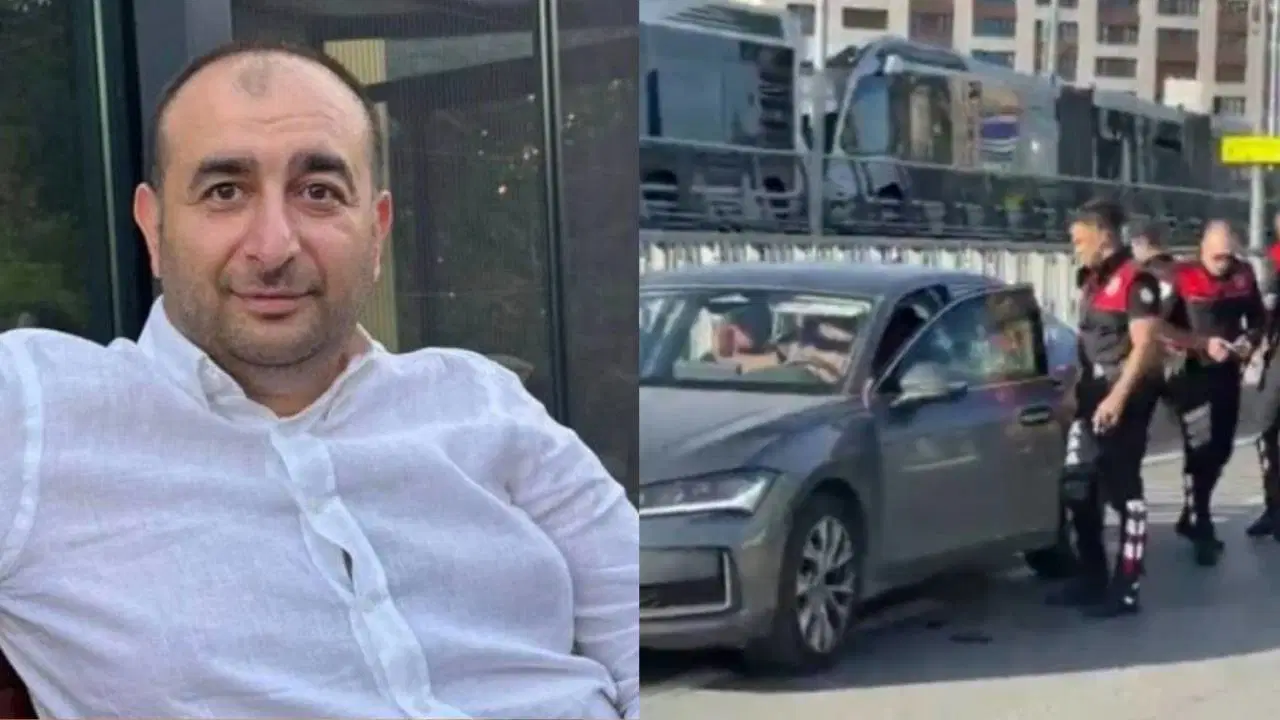 Şişli Büyükdere Caddesi’nde aracında uzun namlulu silahlara hedef olan MHP’li