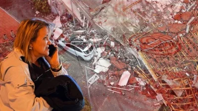 Balıkesir'in Sındırgı ilçesinde dün gece meydana gelen 6,1 büyüklüğündeki depremin