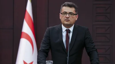 Cumhuriyetçi Türk Partisi lideri Tufan Erhürman, KKTC’de yapılan cumhurbaşkanlığı seçimlerinde
