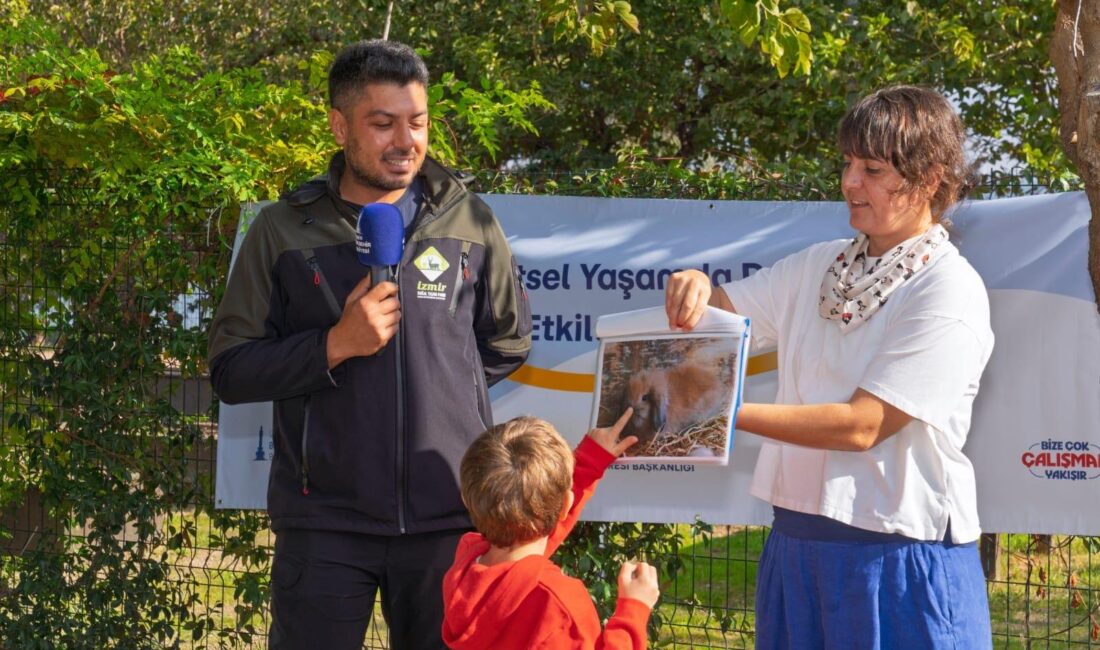 İzmir Büyükşehir Belediyesi, engelli çocukların doğa ve hayvanlarla etkileşimini artırmak