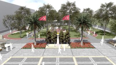 İzmir Büyükşehir Belediyesi ve Kınık halkının birlikte tasarladığı meydan projesi