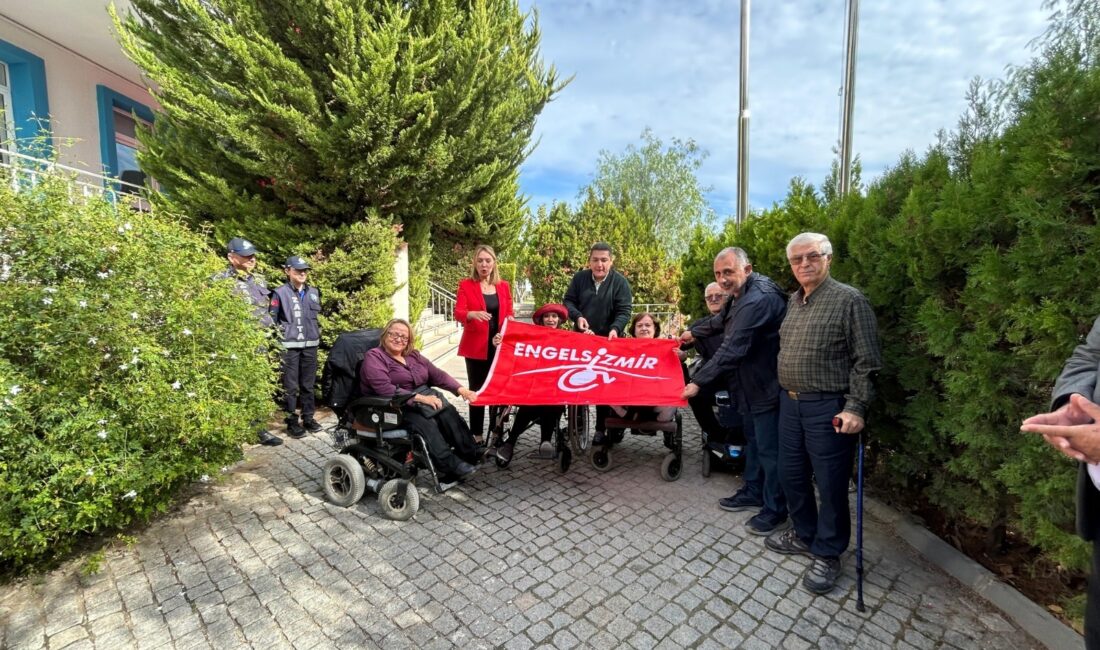 Engelli bireylerin kamusal alanlara eşit erişimi için yürütülen Kırmızı Bayrak