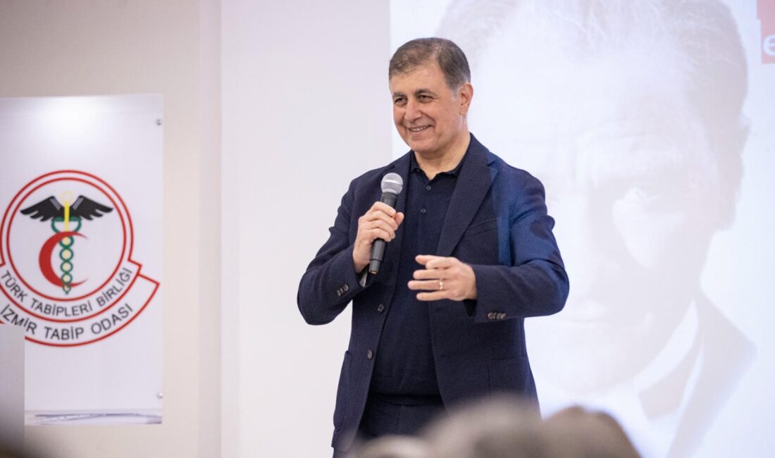 İzmir Tabip Odası’nın 96’ncı kuruluş yıl dönümünde konuşan İzmir Büyükşehir
